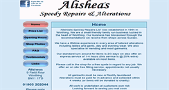 Desktop Screenshot of alisheas.com
